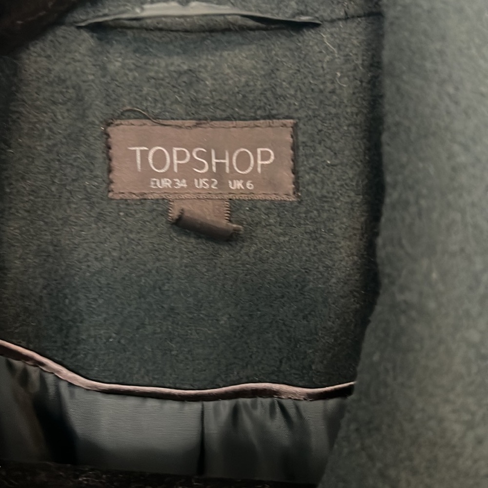 Topshop Meg Zip Pocket Coat - Picture 6 of 14